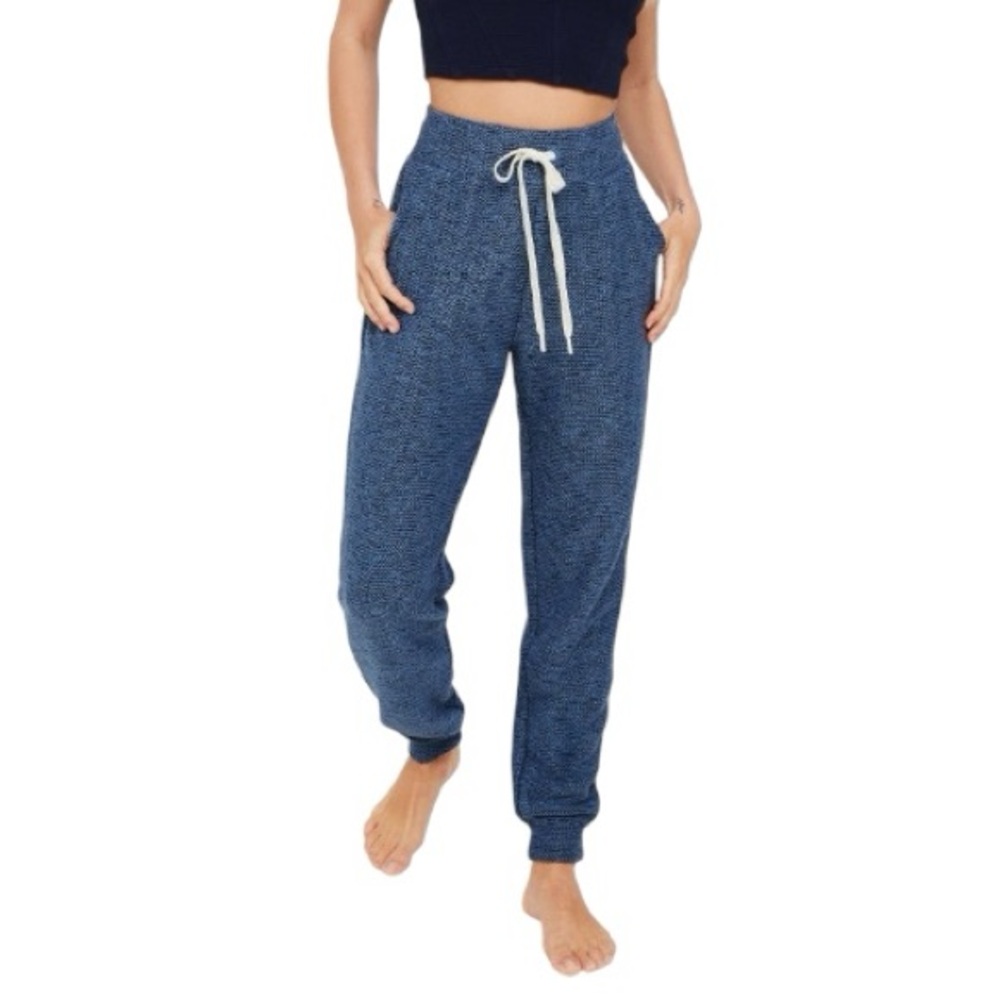 aerie Blue Marled Drawstring Joggers